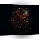 Fireworks Orange Mixture Kamuro Effect A1 Xlarge Canvas