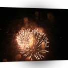 Fireworks Orange Mixture Multishot A1 Xlarge Canvas