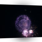 Fireworks Purple Afterburn A1 Xlarge Canvas