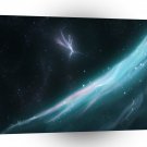 Galaxies Abstract Sci Fi Start Dust A1 Xlarge Canvas