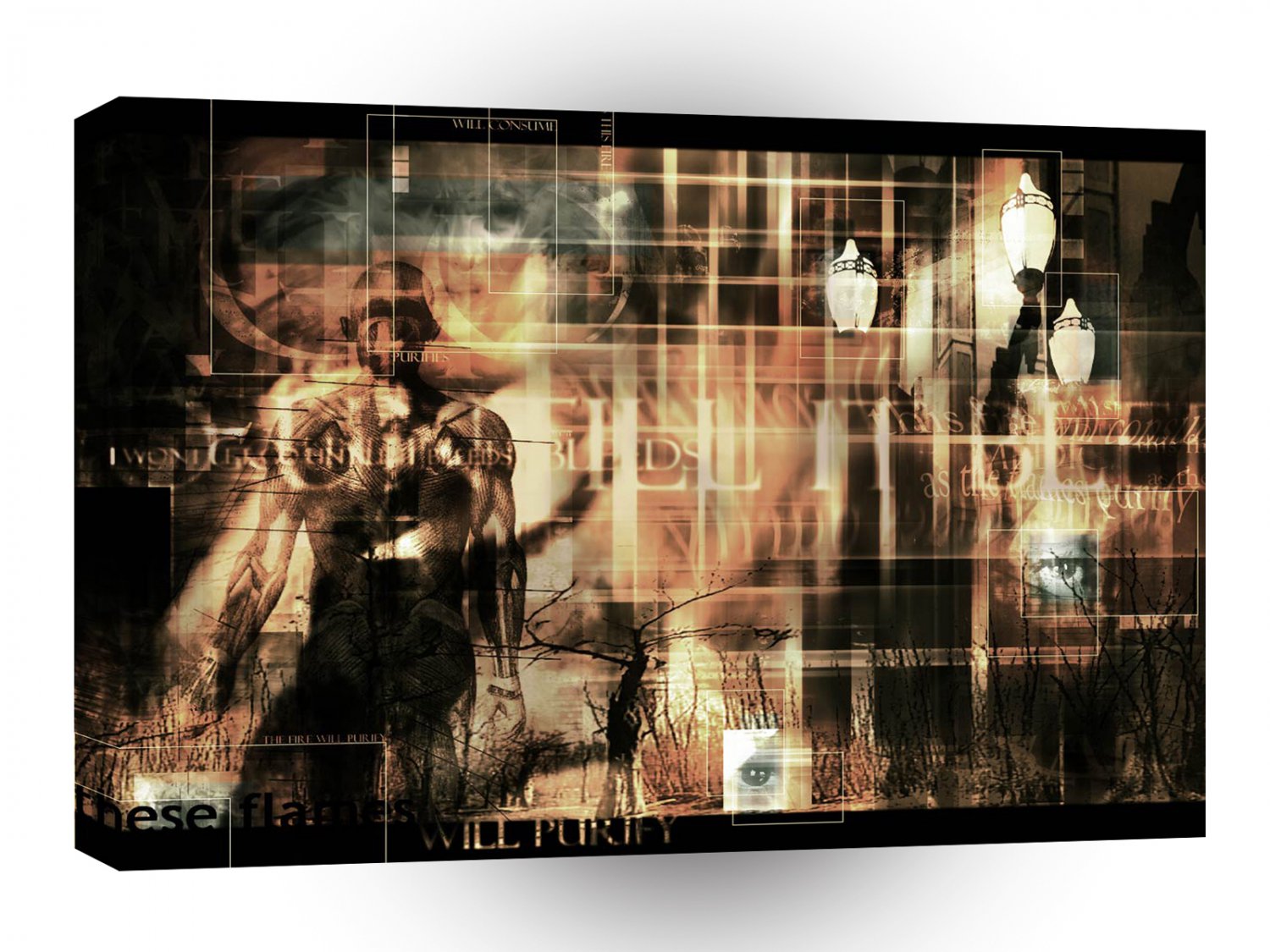 Horror Grip Until You Bleed A1 Xlarge Canvas