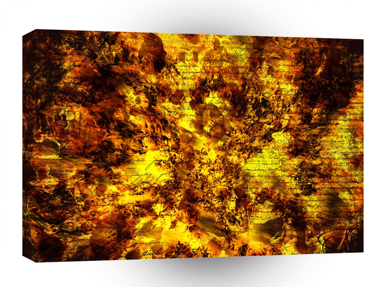 Horror Hell Fire A1 Xlarge Canvas