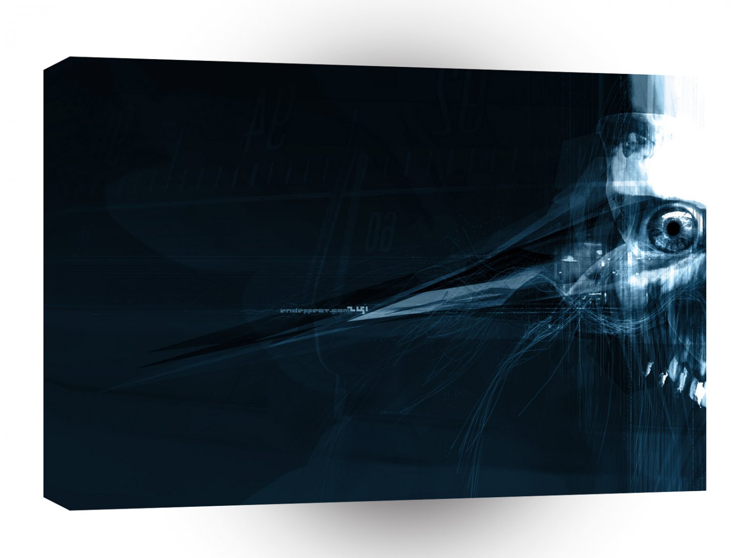 Horror Ice Cold A1 Xlarge Canvas