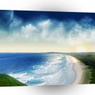 Landscape Beach Sandy Mile A1 Xlarge Canvas