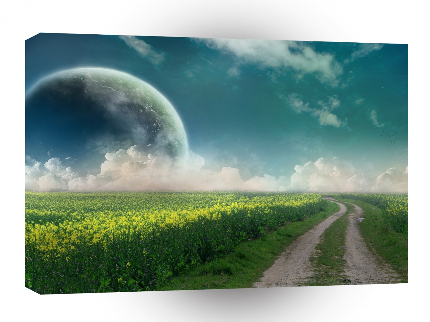 Landscape Cool Dream Fields A1 Xlarge Canvas