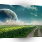 Landscape Cool Dream Fields A1 Xlarge Canvas