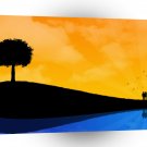 Landscape Cool Human Reflection A1 Xlarge Canvas