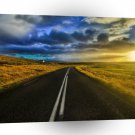 Landscape Sunset Lonley Highway A1 Xlarge Canvas