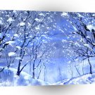 Landscape Winter Trees A1 Xlarge Canvas