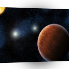 Next To Sun Planets Mars Next To Sun A1 Xlarge Canvas