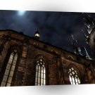 Night Darkness Cathedral A1 Xlarge Canvas