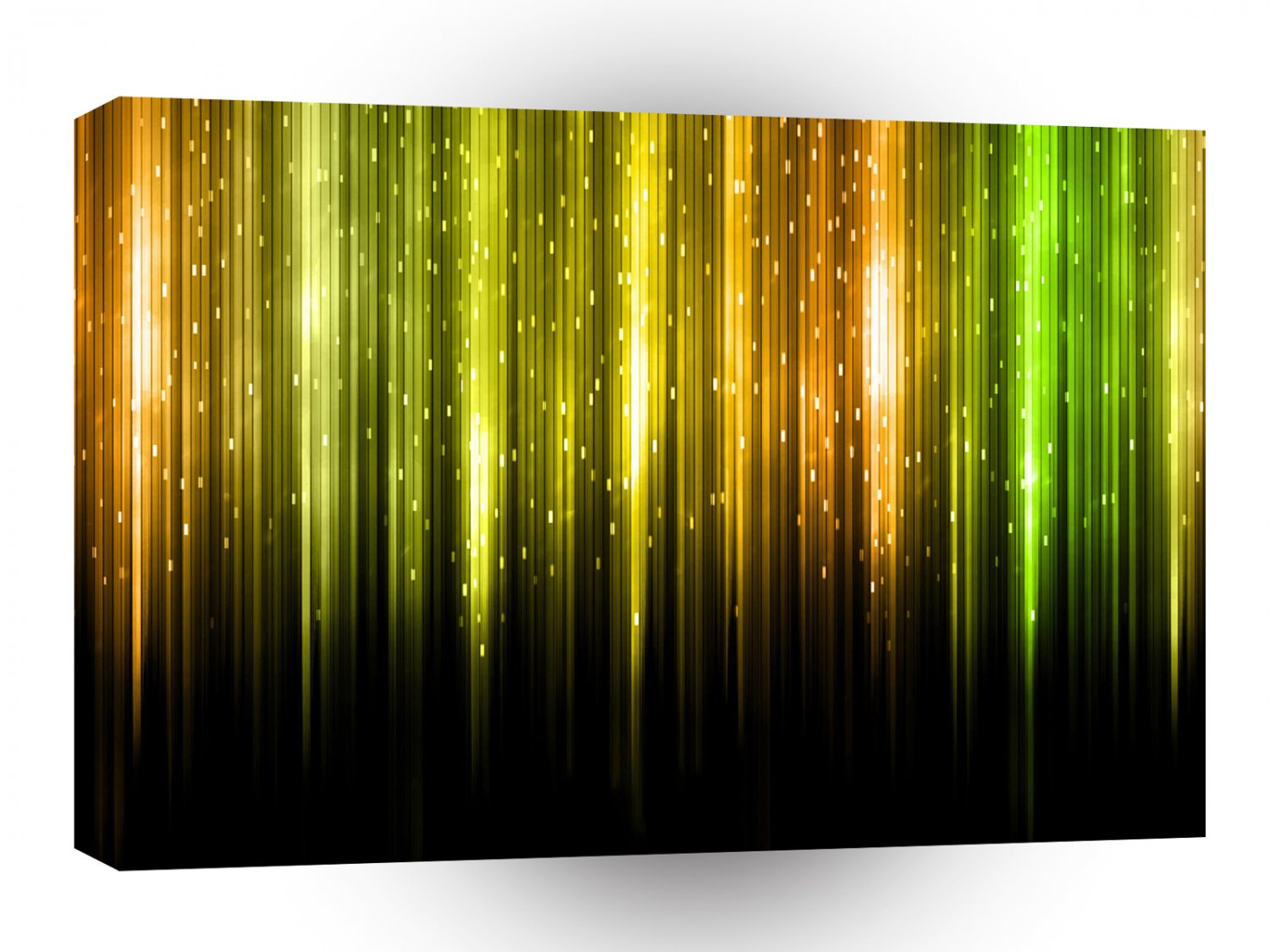 Peachy Rainbow Disco Lights Peachy A1 Xlarge Canvas