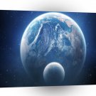 Planets Sci Fi Earth Moonshot A1 Xlarge Canvas
