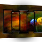 Planets Sci Fi Earth Panels A1 Xlarge Canvas