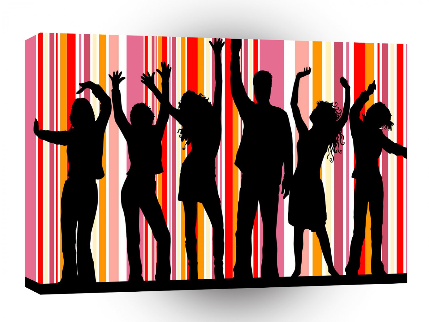 Psychedelic Dancing A1 Xlarge Canvas