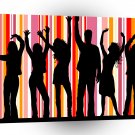 Psychedelic Dancing A1 Xlarge Canvas