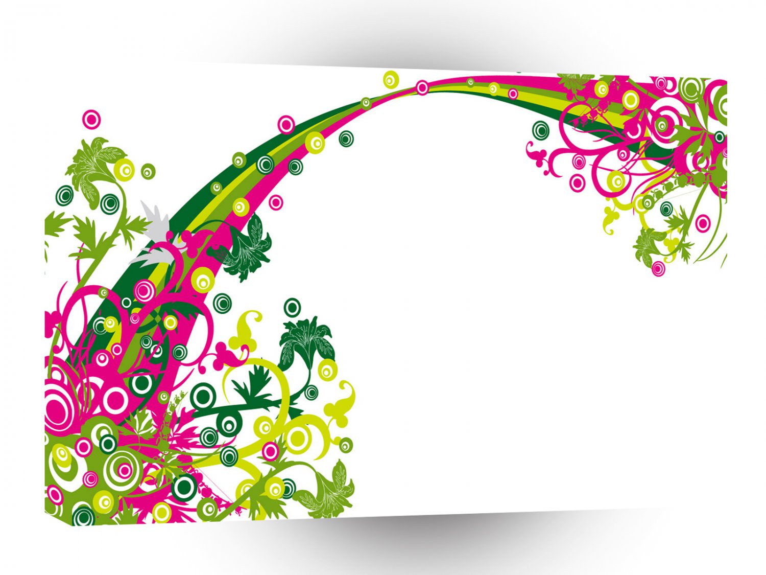 Psychedelic Flower Rainbow A1 Xlarge Canvas