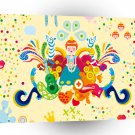 Psychedelic Princess Colors A1 Xlarge Canvas