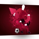 Psychedelic Soccer A1 Xlarge Canvas