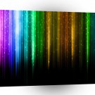 Rainbow Disco Lights Bright A1 Xlarge Canvas