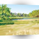 Scenery Natures Way Riverbanks A1 Xlarge Canvas
