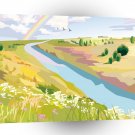 Scenery Rainbow Rivers A1 Xlarge Canvas