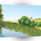 Scenery River Sea View A1 Xlarge Canvas
