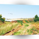 Scenery Sandy Tracks To Beach A1 Xlarge Canvas