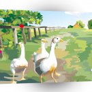 Scenery Three Geese Day Out A1 Xlarge Canvas