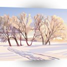 Scenery Winter Tracks A1 Xlarge Canvas