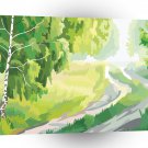 Scenery Woodland Tracks Greenday A1 Xlarge Canvas