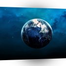 Sci Fi Planet Blue Light A1 Xlarge Canvas