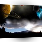 Sci Fi Planet Close Enternaty A1 Xlarge Canvas