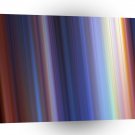 Strips Gradient Effects Blue Purple A1 Xlarge Canvas