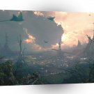 Temple Kingdom City A1 Xlarge Canvas