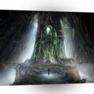 Temple Kingdom Explorer A1 Xlarge Canvas