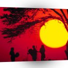 Africa Young Warriors Maasai A1 Xlarge Canvas