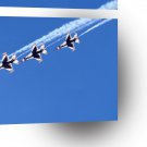 Air Power Follow The Leader Thunderbirds A1 Xlarge Canvas