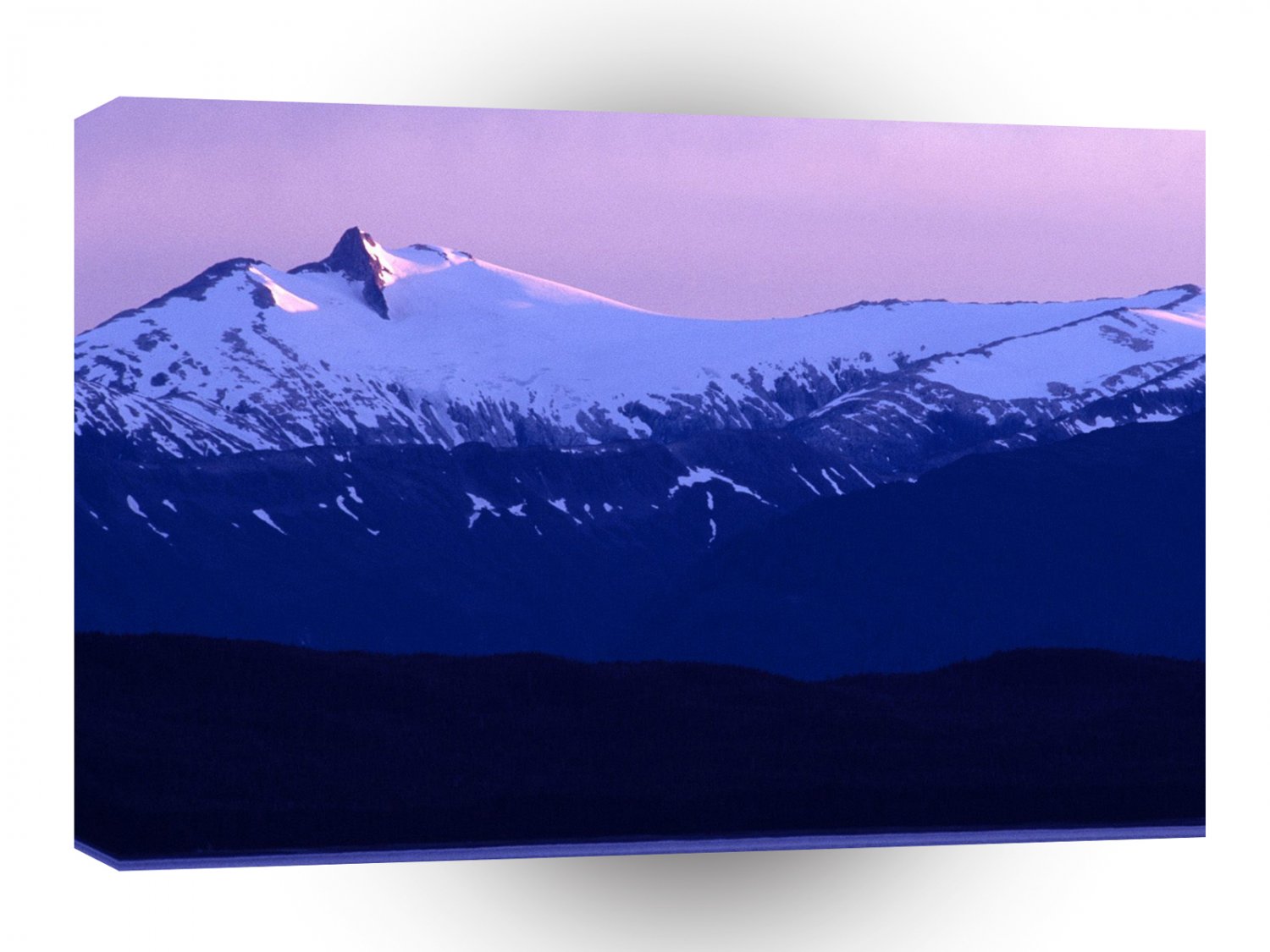 Alaska Twilight Over Chilkat Range A1 Xlarge Canvas