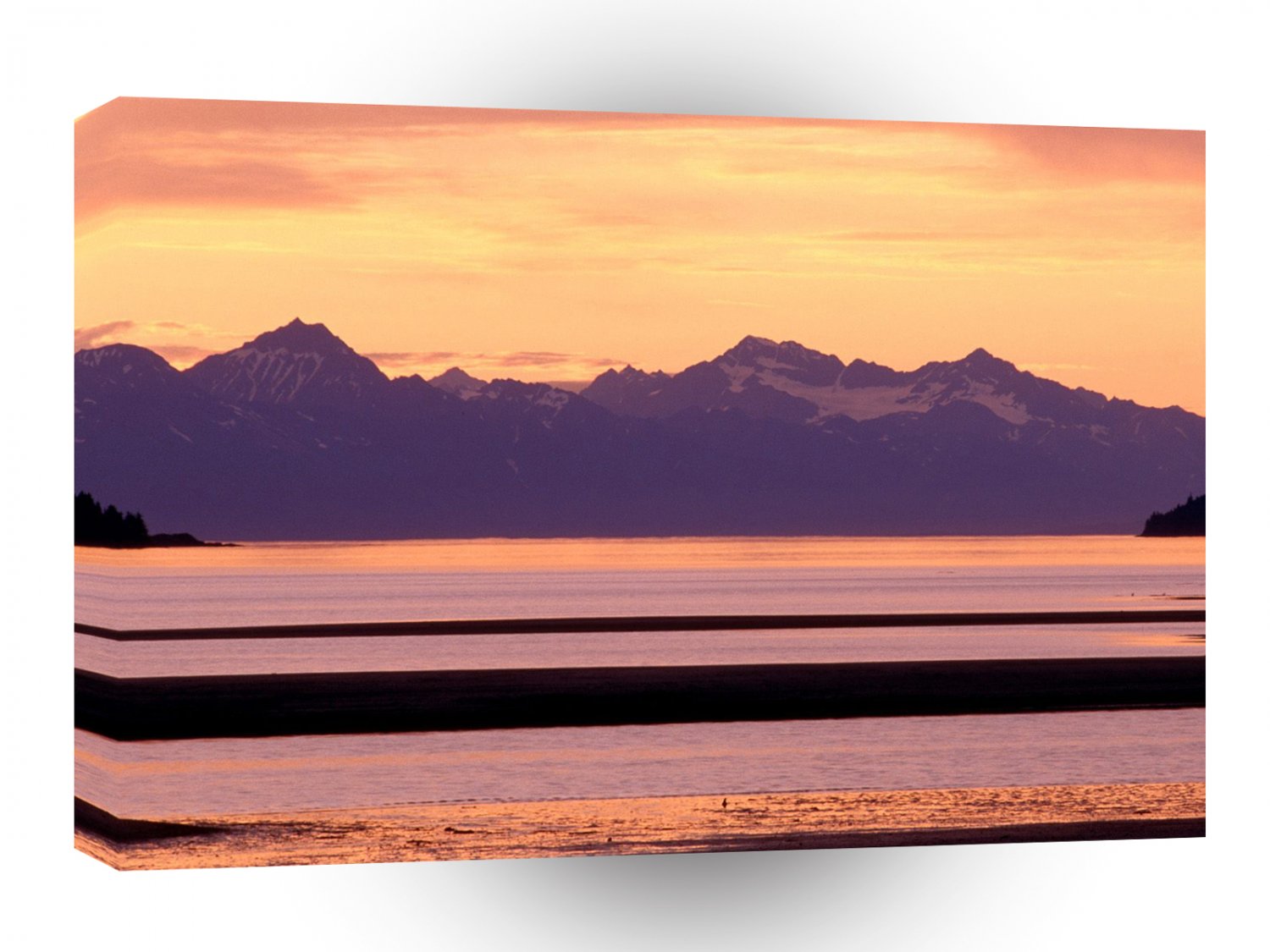 Alaska Twilight Splendor Chilkat Range A1 Xlarge Canvas