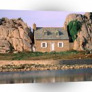 Architecture Plougrescant Brittany France A1 Xlarge Canvas