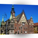 Architecture Town Hall Wroclaw Poland A1 Xlarge Canvas