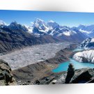 Asia Gokyo Lakes And Ama Dablam Khumbu Region Nepal A1 Xlarge Canvas