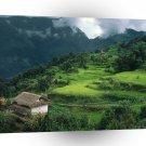 Asia Num Village Arun River Region Nepal A1 Xlarge Canvas