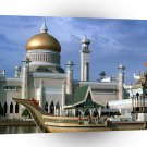 Asia Omar Ali Saifuddin Mosque Bandar Seri Begawan Brunei A1 Xlarge Canvas