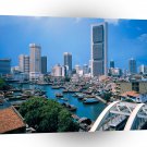 Asia Singapore River Singapore A1 Xlarge Canvas