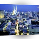 Asia Skyline Of Kuala Lumpur Malaysia A1 Xlarge Canvas