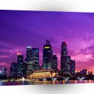 Asia Twilight Singapore A1 Xlarge Canvas