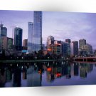 Australia Yarra River Melbourne A1 Xlarge Canvas