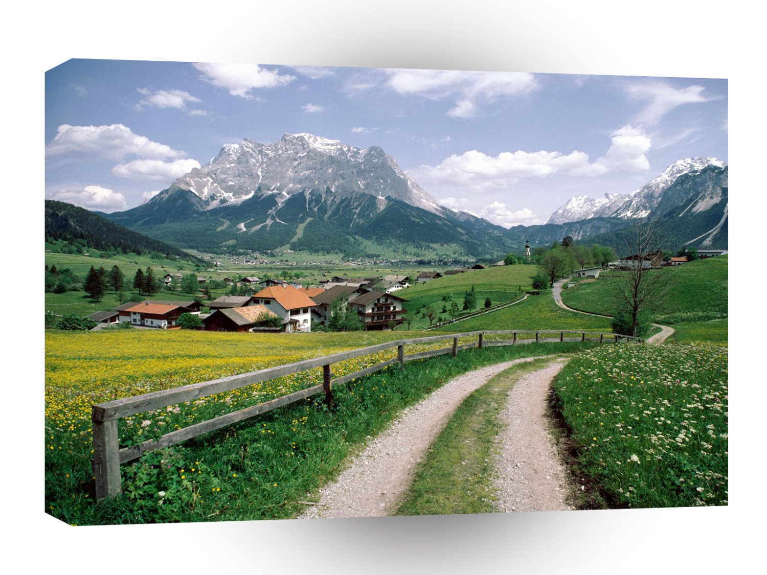 Austria Austria In Bloom A1 Xlarge Canvas